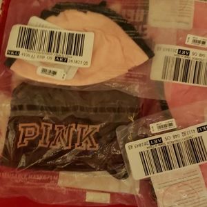 Vs mask ,lipstick, eyeliner..